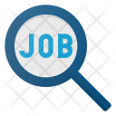 Search Magnifying Job Icon