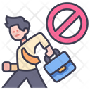 Work Stop Worker Icon