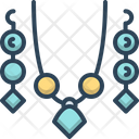 Conjunto Joias Ornamento Ícone