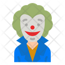 Joker Clown Creepy Fool Spooky Icon