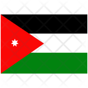 Flag Country Jordan Icon
