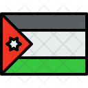 Jordan Flag Country Icon