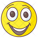 Joyful Emoji Joyful Expression Emotag Icon