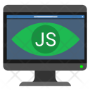 Js Javascript Monitor Icon