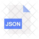 Json Icon - Download in Flat Style