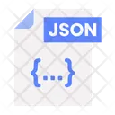 Json File Icon - Free Download Files & Folders Icons | IconScout