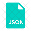 Json Type Json Format Document Type Icon