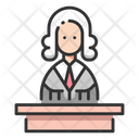 Judge Justice Charcater Icon