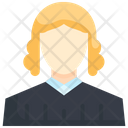 Judge Authority Legal Icon