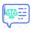 Judgement Message Law Message Law Icon