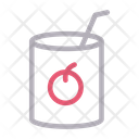 Juice Drink Straw Icon