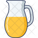 Juice Jar Jug Lemon Icon