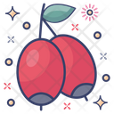 Jujube Healthy Food Chinese Dates Icon