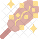 Junk Food Corndog Sausage Icon