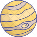 Astronomy Jupiter Planet Icon