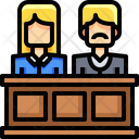 Jury Judicial System Man Icon