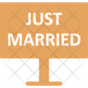 Celebration Just Married Marriage Icon