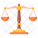 Justice Ethics Law Icon