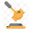 Justice Hammer Judge Gavel Gavel Icon