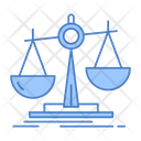 Justice Scale Court Scale Balance Scale Icon