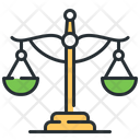 Justice Scale Scales Law Icon