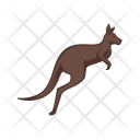 Kangaroo Animal Wildlife Icon