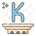 Kappa Greek Letter Kappa Letter Icon