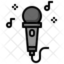 Karaoke Microphone Sound Icon