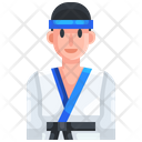 Karate Player Icon