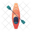 Kayak Canoe Canoeing Icon