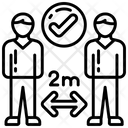 Keep distance  Icon