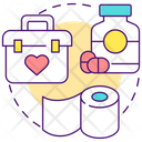 Keep First Aid Kit In Handy Icon