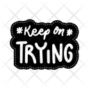 Keep On Trying Icon