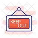 Keep Out Keep Out Icon