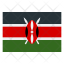 Kenya Flag Icon