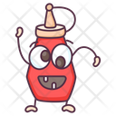 Ketchup Bottle  Icon
