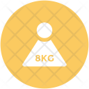 Kettlebell Dumbbell Kg Icon