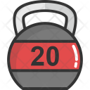 Kettlebell Ring Weight Icon