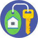 Key Keychain Rent Icon
