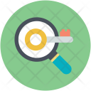 Key Keywords Magnifier Icon