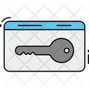 Key Card Keycard Card Key Icon