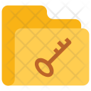 Key Folder Data Icon