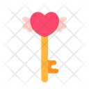 Key Heart Icon