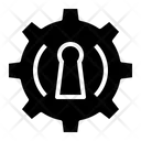 Key Management Icon - Download in Glyph Style