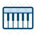Keyboard Organ Synthesizer Icon
