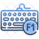 Keyboard F 1 Icon