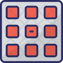 Keypad Nine Squares Dial Pad Icon