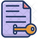 Keyword Generator Keyword File Document Icon