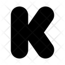 Kickstarter K Logo Icon