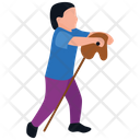 Kid Toy Playing Gadget Park Amusement Icon